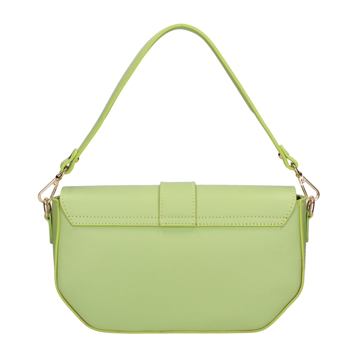 Borsa a spalla da donna - Modello False - Vera pelle - 27.0 x 15.0 x 7.0 cm