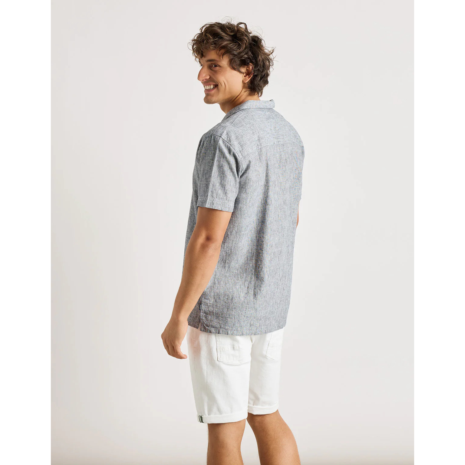 Camisa Lino Azul - Deon