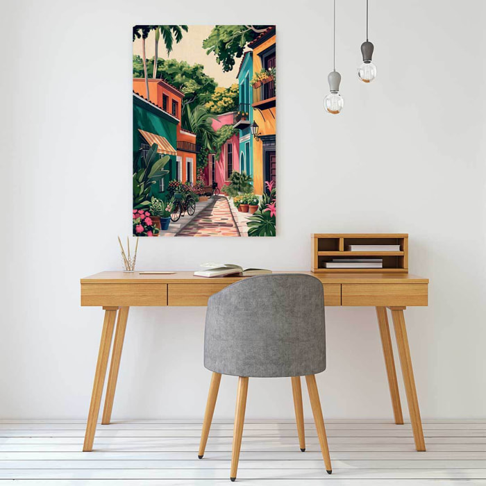 Tableau architecture maisons du sud  Tableau plexiglas