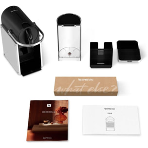 Nespresso DELONGHI Pixie gris metal EN127.S
