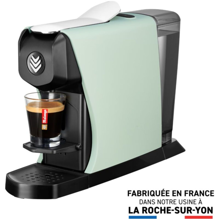 Cafetière à dosette MALONGO EOH VERT TILLEUL PASTEL