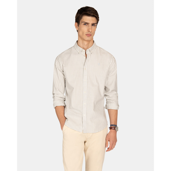 CAMISA SEUL STRIPED OXFORD