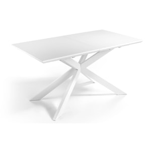 Mesa extensible – Blanco minimalista