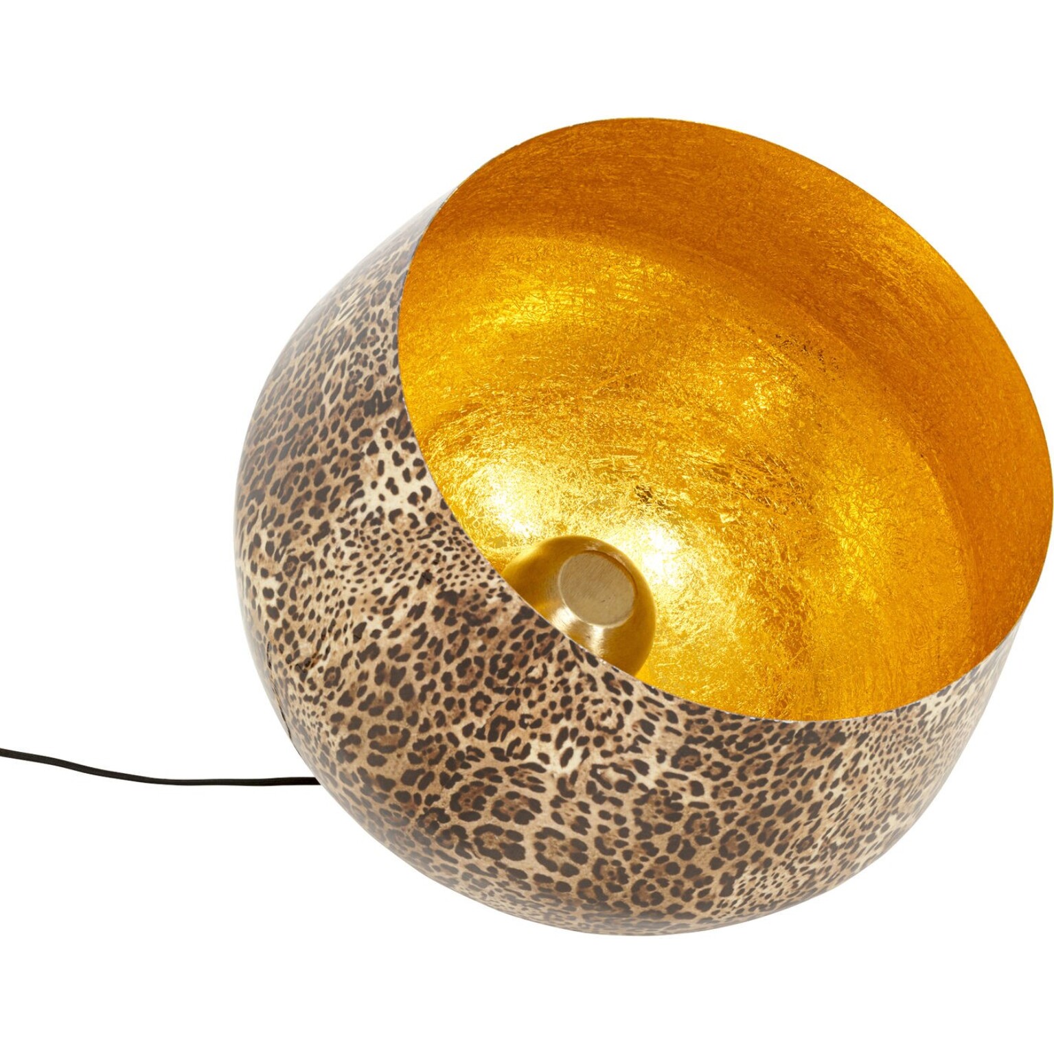 Lampe Apollon Smooth 35cm léopard Kare Design