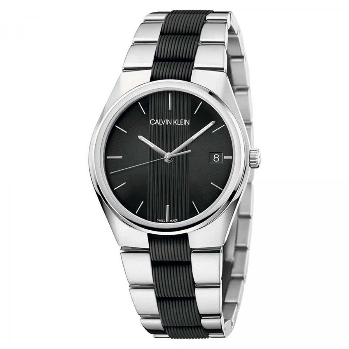 Orologio CALVIN KLEIN CONTRAST Acciaio Nero