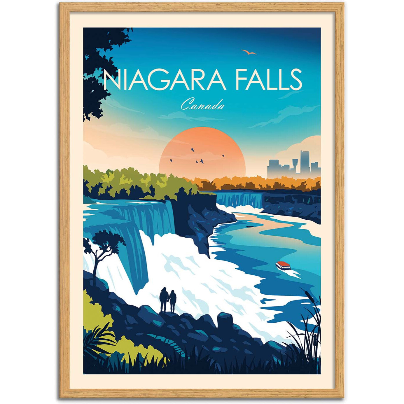 Affiche - Niagara Falls - Studio Inception