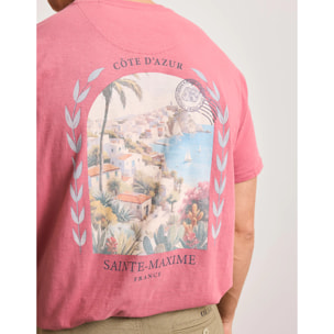 Camiseta Manga Corta Coral - Maxime