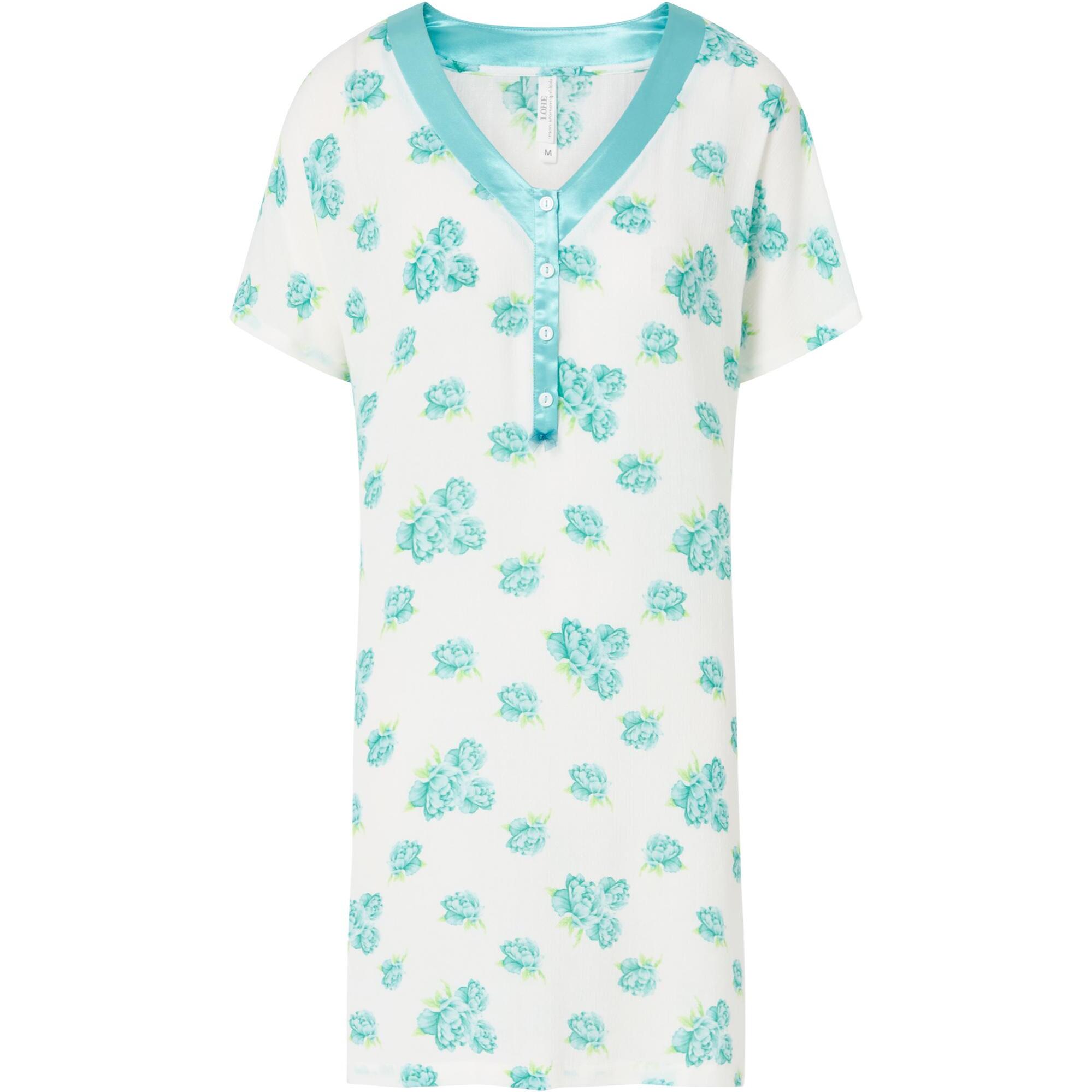 Camisón corto turquesa