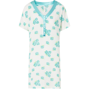 Camisón corto turquesa