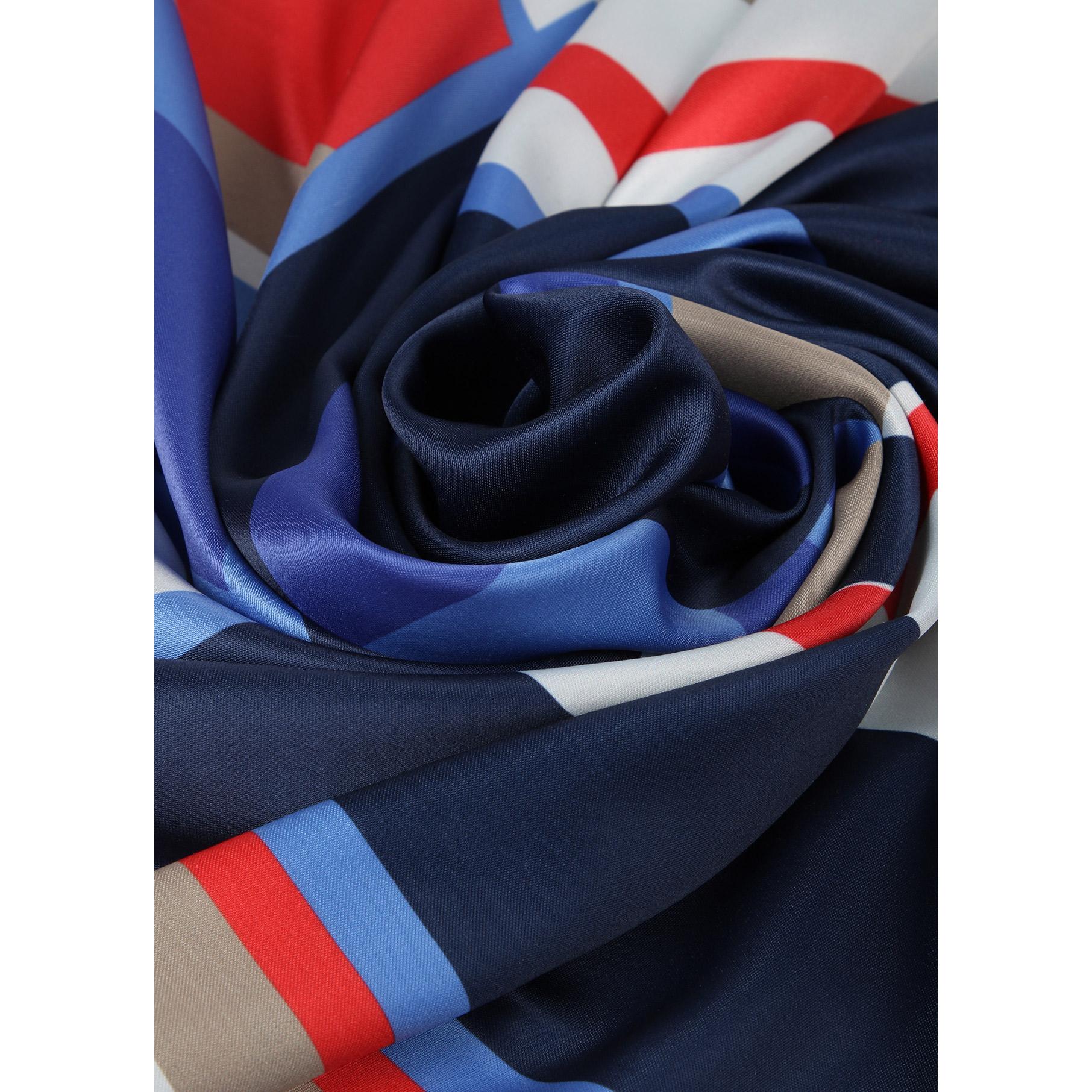 Foulard satinato righe colorate