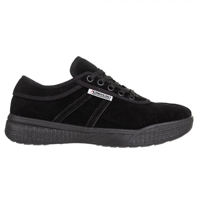 Zapatillas Sneaker para Hombre - KAWASAKI Leap Suede Shoe K204414 1001S Black Solid