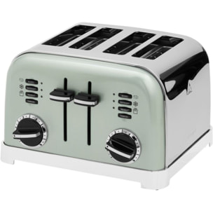 Grille-pain CUISINART CPT180GE Toaster 4 tranches Pistache