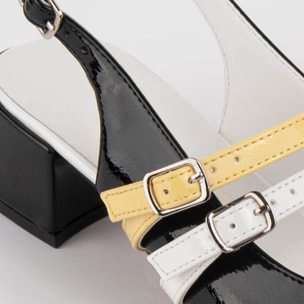 Zapato De Tacón - Negro - Altura: 4 Cm