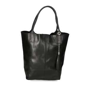 Borsa a mano da donna - Modello Althea - Vera pelle - 41.0 x 36.0 x 19.0 cm