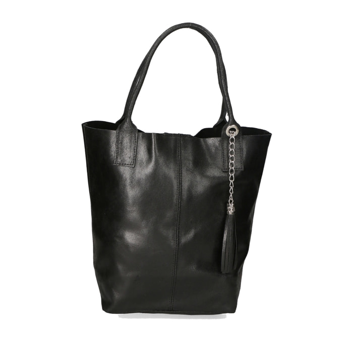 Borsa a mano da donna - Modello Althea - Vera pelle - 41.0 x 36.0 x 19.0 cm