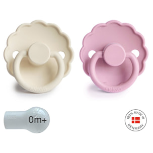 Frigg Pack 2 Chupetes Block Silicona Daisy