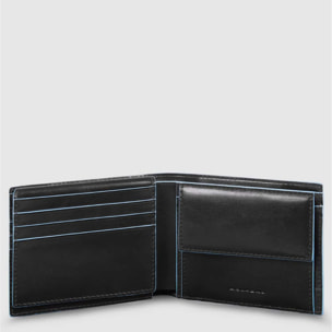 Piquadro Portefeuille homme avec porte-CNI, porte-monnaie