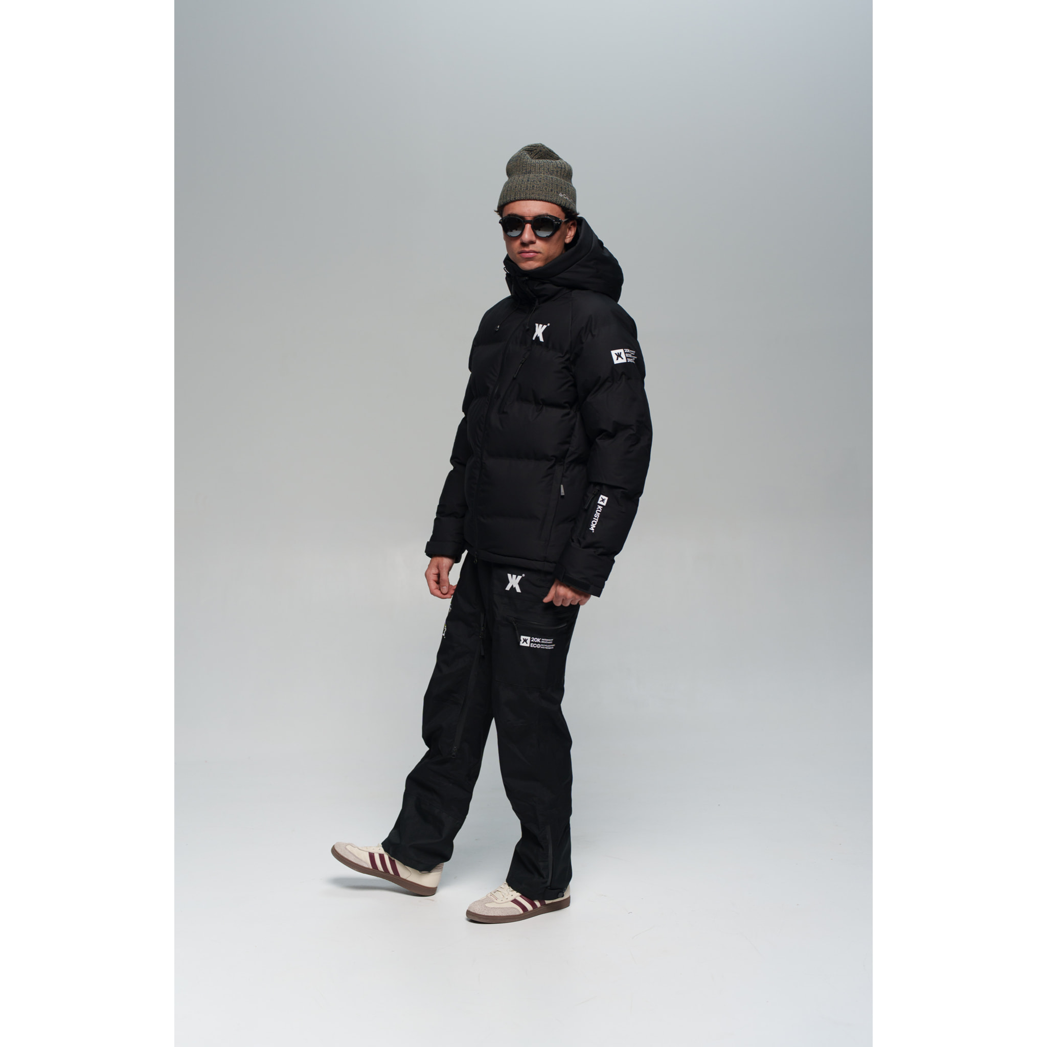 Chaqueta aislante SOLARA KUSTOM negro