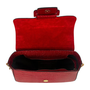 Bolso Cruzado Cheval Firenze Beatrice Rojo Oscuro