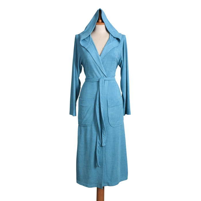 Casa Anversa EGO Accappatoio in morbidissima microfibra taglia XXL. Ottanio