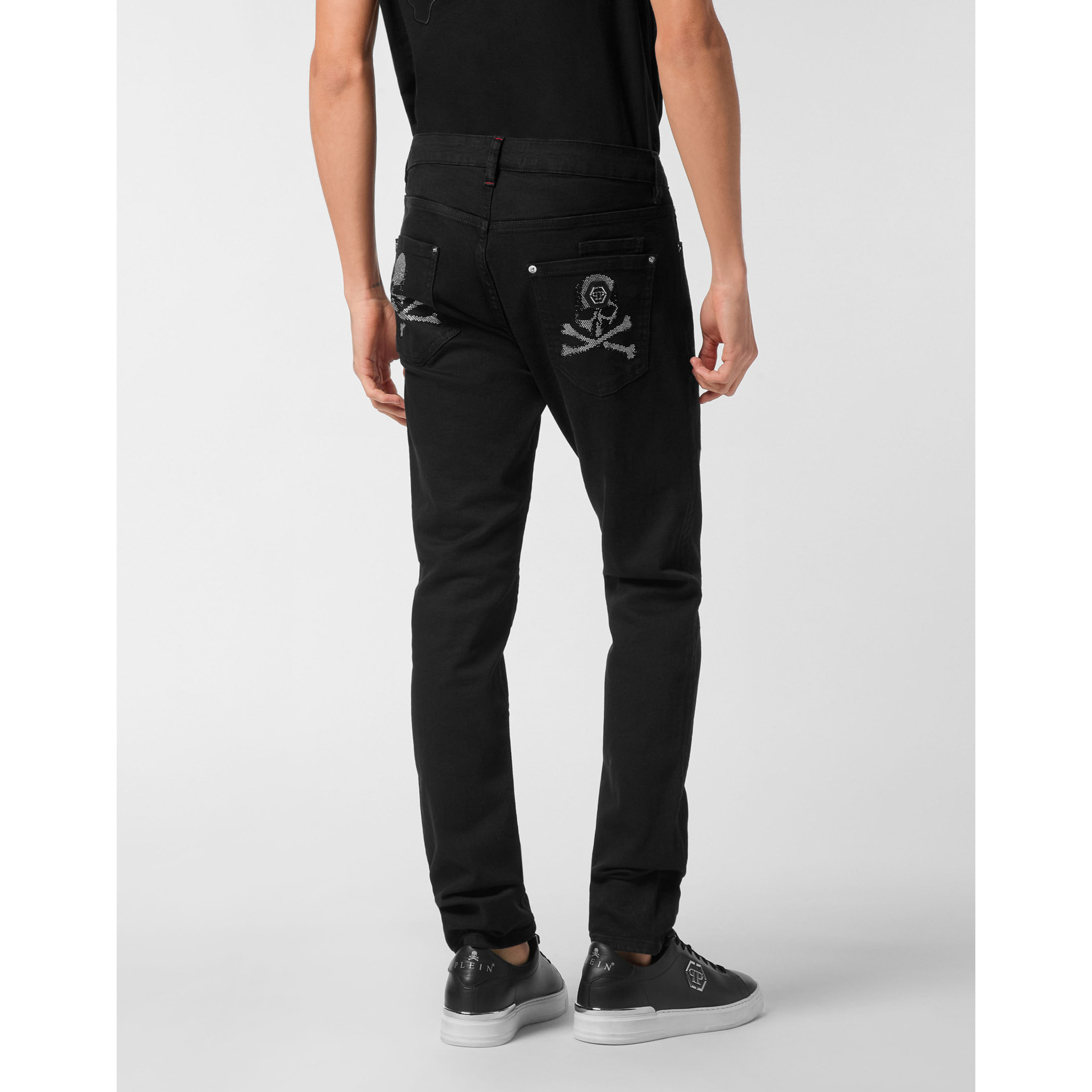 PHILIPP PLEIN Pantalones vaqueros SKULL