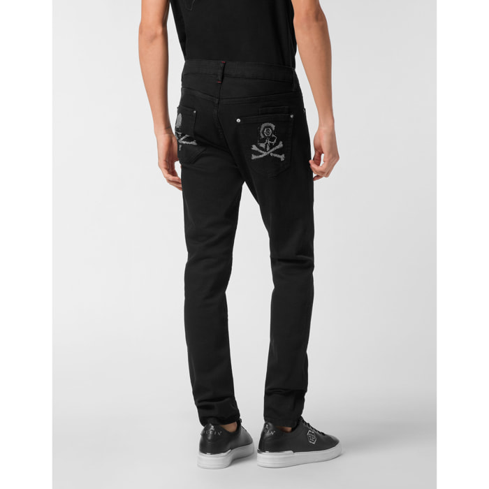 PHILIPP PLEIN Pantalones vaqueros SKULL