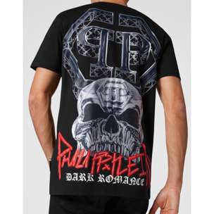 PHILIPP PLEIN T-Shirt Round Neck SKULL