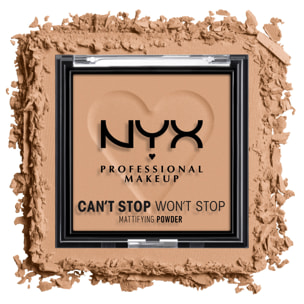NYX Professional Makeup Can't Stop Won't Stop Poudre Tan