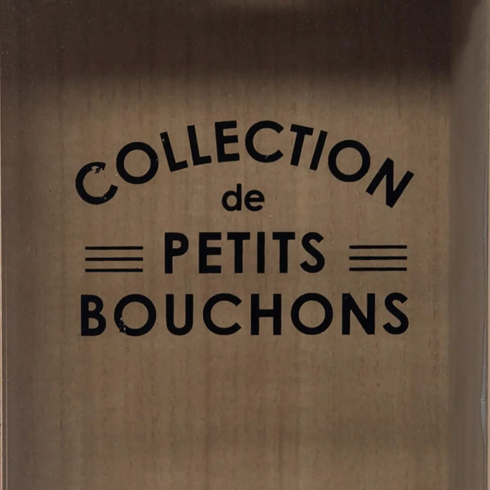 Porte-bouteilles "Loft" métal beige 6 bouteilles