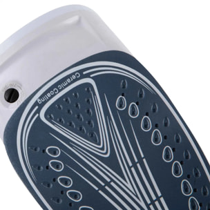 Plancha de vapor de viaje JATA JEPL2810 con suela cerámica. Mango abatible. Bitensión