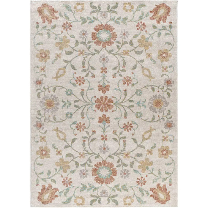 SAMARA Alfombra de exterior motivos florales multicolor, varias medidas disponibles.