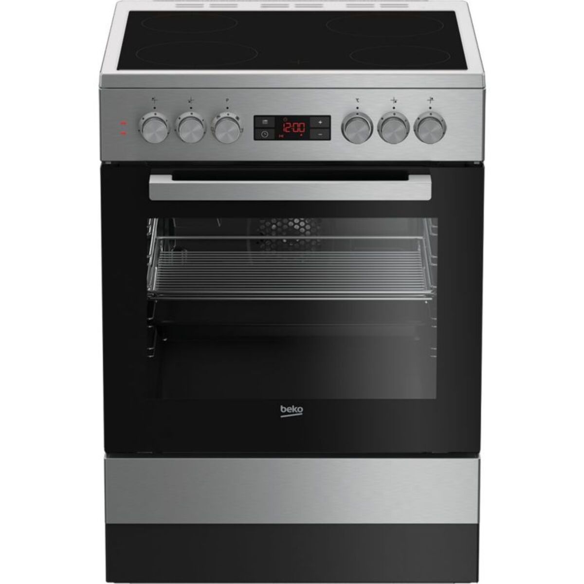 Cuisinière vitrocéramique BEKO FSE67300XCS