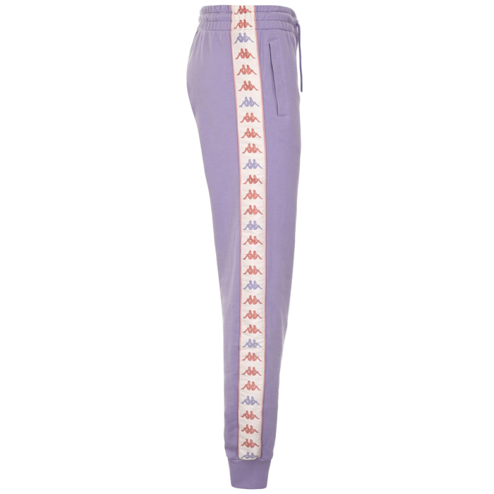 Kappa - Pantalones Mujer Violeta - 222 BANDA BARNUO 2