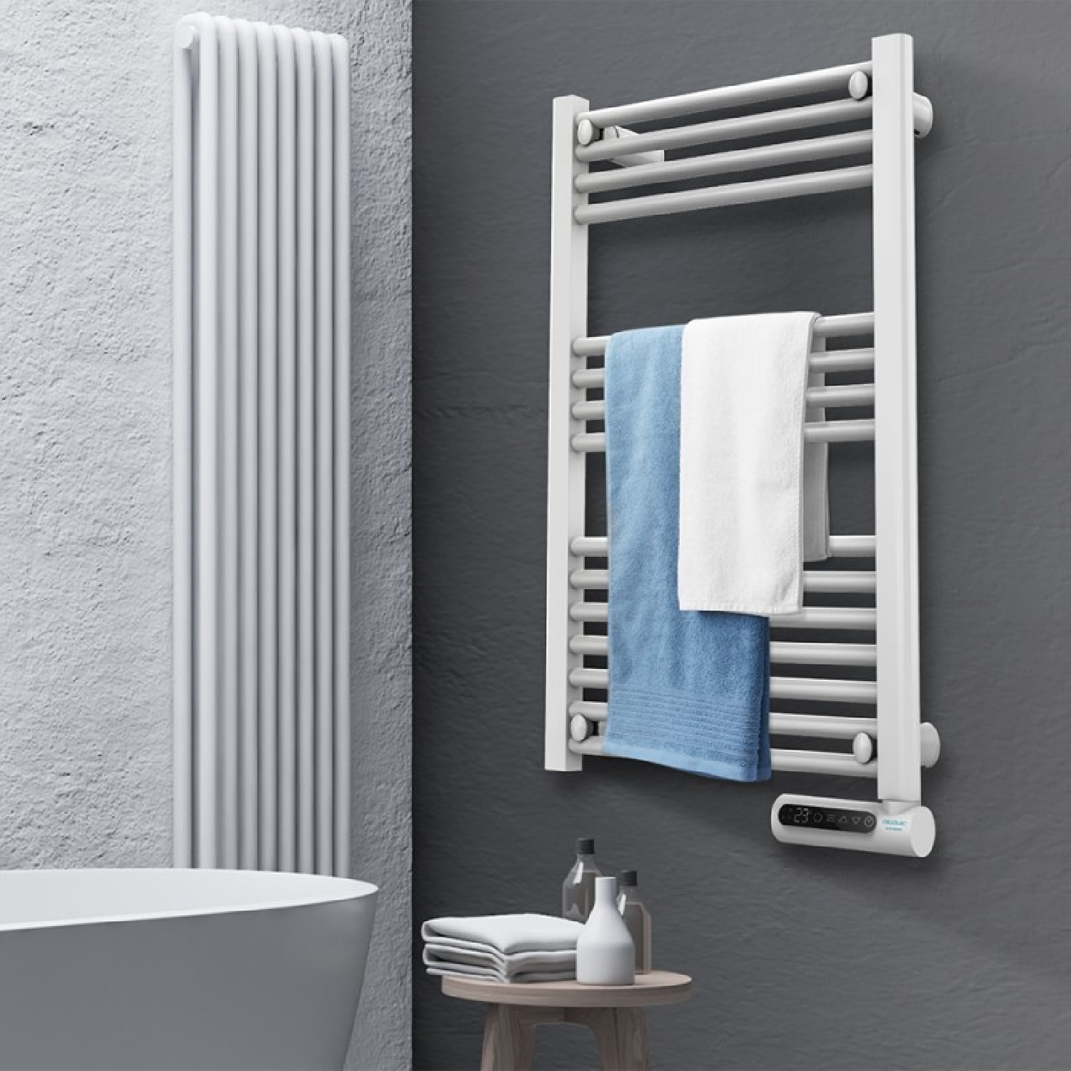 Cecotec Porte-serviettes électrique Ready Warm 9100 Smart Towel White Puissance