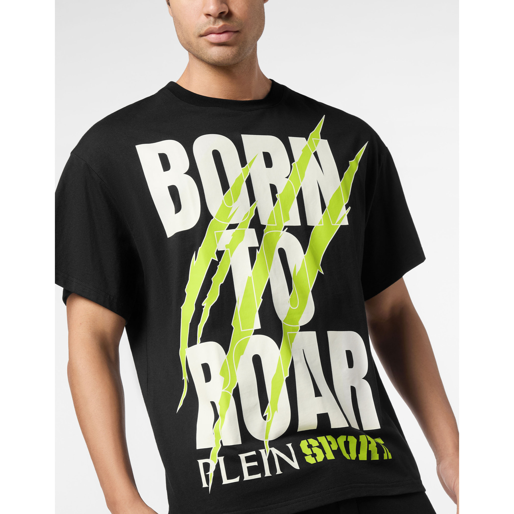 PLEIN SPORT T-Shirt Round Neck Ss SCRATCH