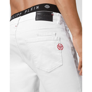 PHILIPP PLEIN Denim Trousers Straight Cut
