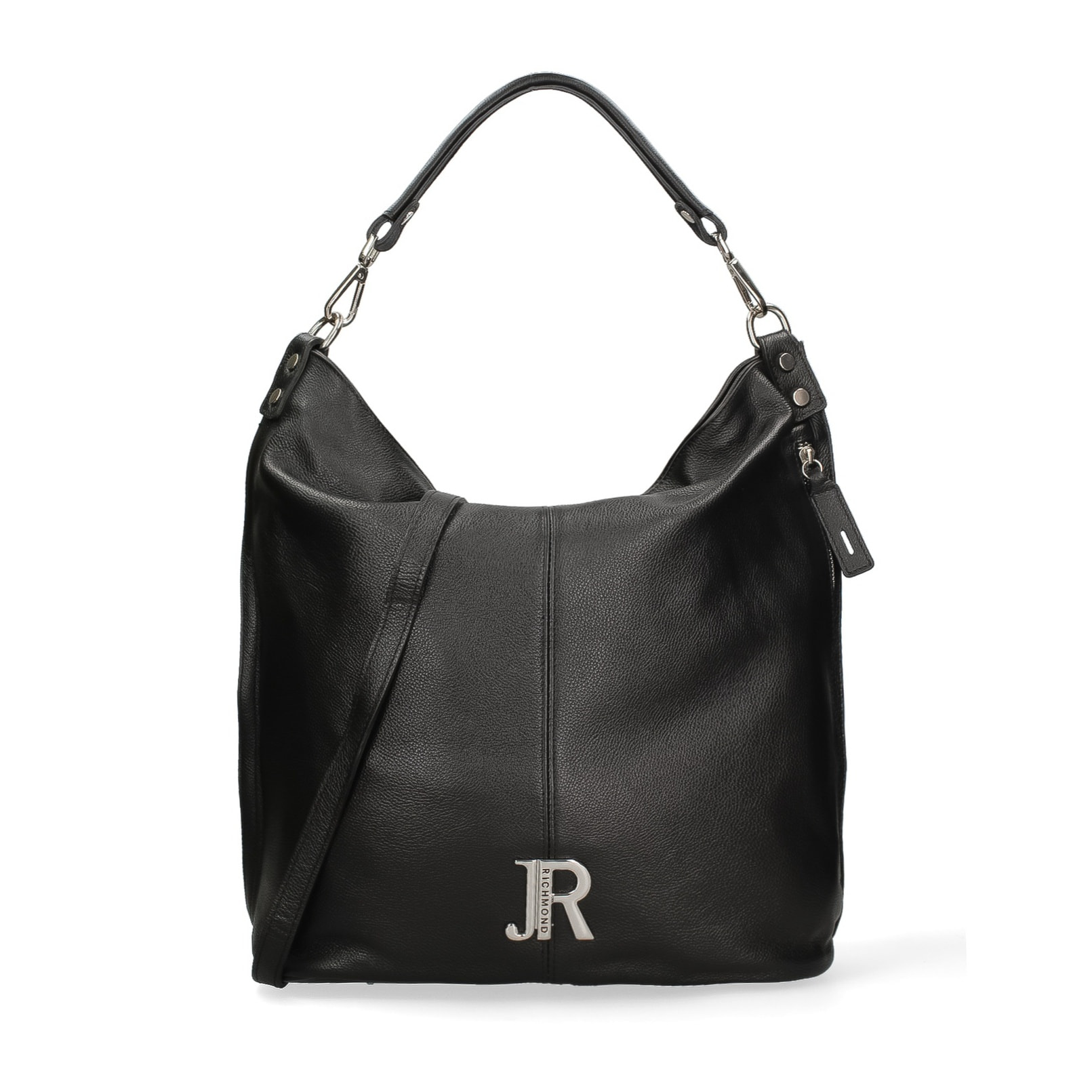 Borsa a spalla da donna Made in Italy - Modello Oriana Plus - 100% pelle - 36.0 x 40.0 x 12.0 cm