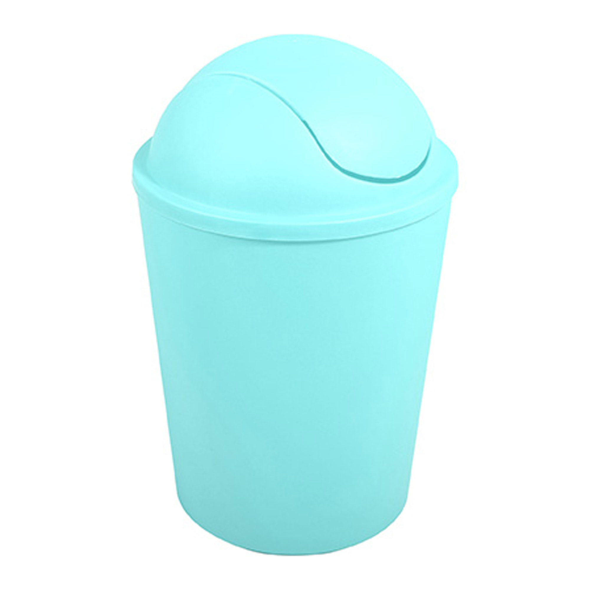 Cubo de basura "AKO" 5,5L  con tapa abatible Verde pastel