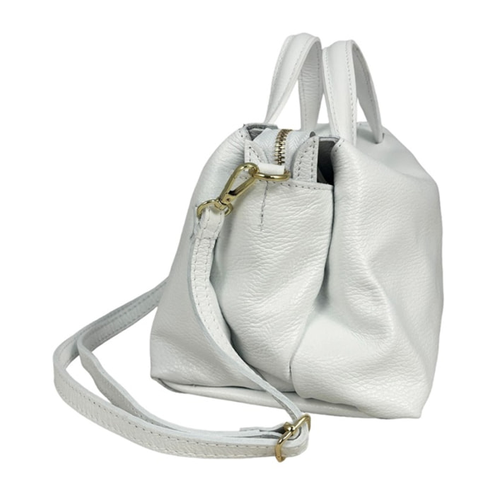 Borsa a mano Cheval Firenze Algedi Mini Bianco