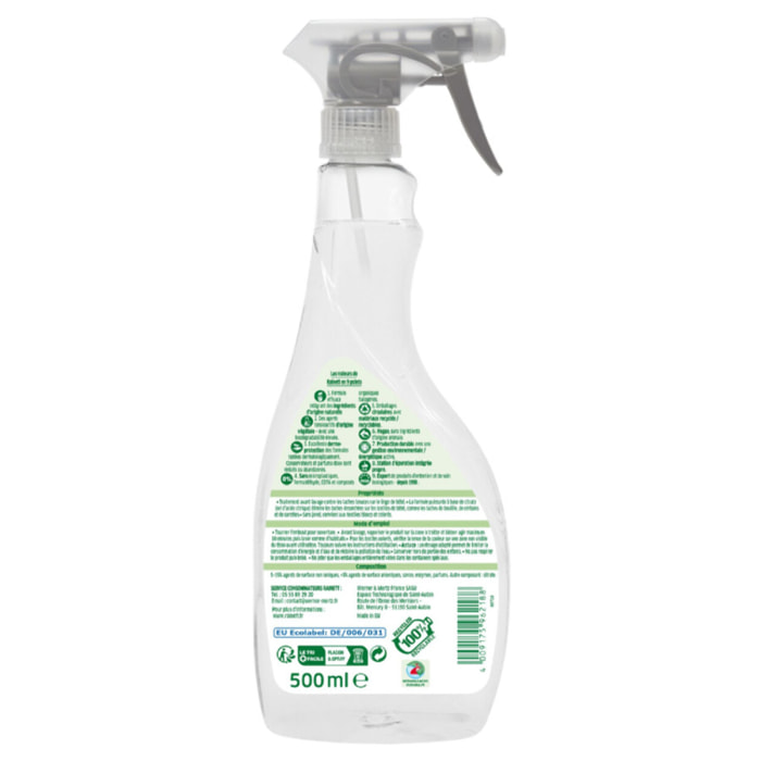 Pack de 8 - Rainett - Baby Spray Détachant Ecolabel Spray 500 ml