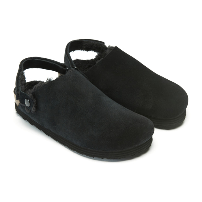 Sabot Mandèl Suede Nero