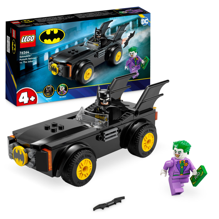 LEGO DC SUPER EROI 76264 - INSEGUIMENTO SULLA BATMOBILE: BATMAN VS THE JOKER