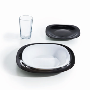 Set de platos 18 piezas Diwali marmol - Luminarc