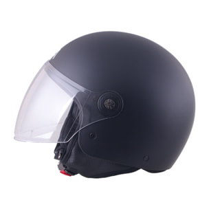 CASCO ADN JET SPRITZ NERO OPACO