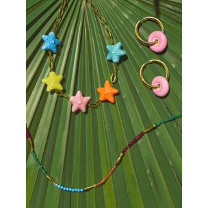 Collana Dye Pesci Acciao Placcato Oro