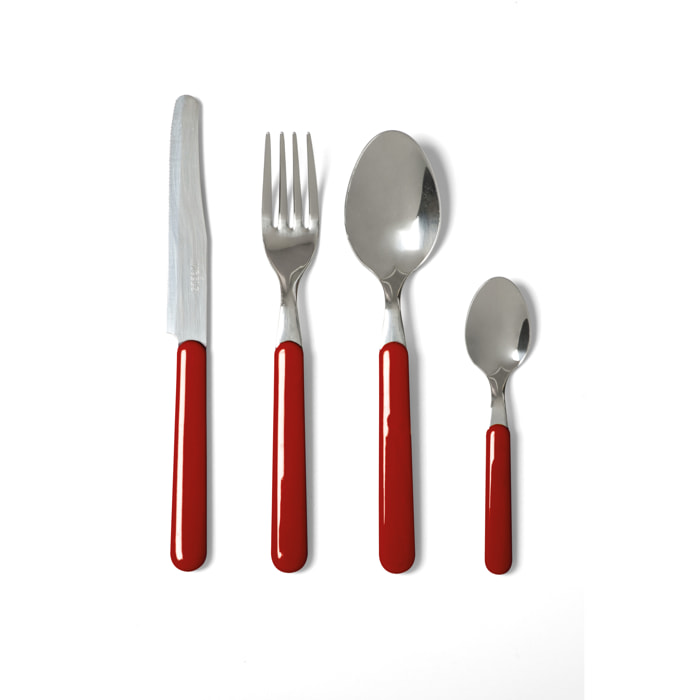 Servizio 24 posate Excelsa – Fashion, Acciaio Rosso