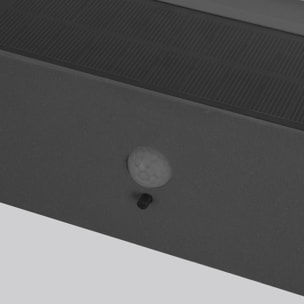 Forlight Top - Aplique Solar Exterior LED 3W. Aplique de Pared con Placa Solar para Jardín y Terraza. Blanco Cálido 3000K. Colo