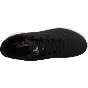 Sneakers De  Mujer Uno Lite Shimmer Along Negro