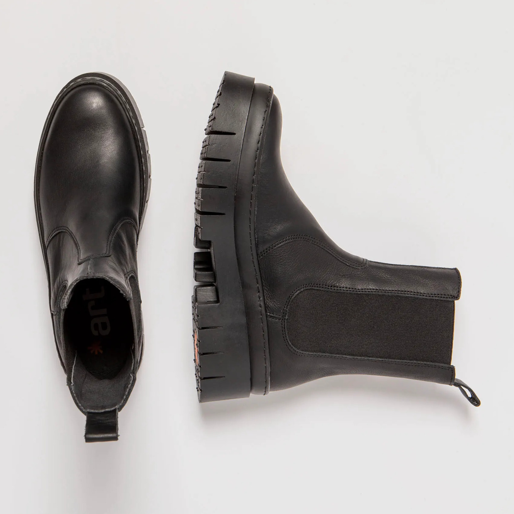 Botines 1954 NAPPA BLACK/AMBERES color Black