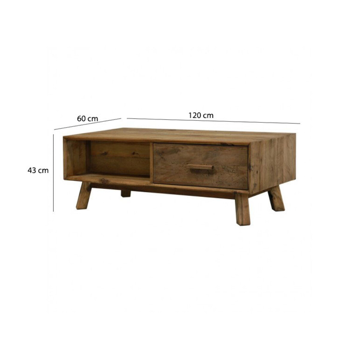 Table basse - déco montagne rustique - ORIGIN